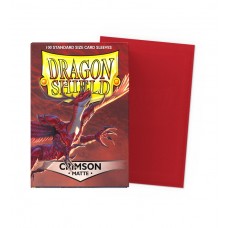 Crimson - Matte Sleeves - Standard Size (AT-11021)