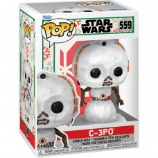 Funko Pop! Star Wars 559: C-3PO Snowman "Star Wars Holiday" (FK64335)