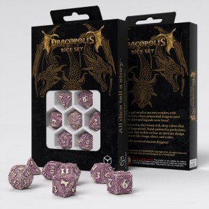 Dracopolis Dice Set - The Yucatan Featherwing (QSDCP02)