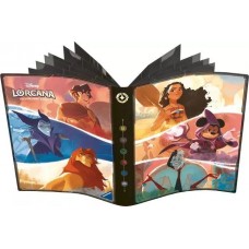 Disney Lorcana TCG Shimmering Skies Set 5 - 9 Pocket Card Portfolio - Micky, Vaiana & more (DL11098410)