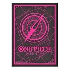 One Piece TCG: Official Card Sleeves - Standard Black & Pink (OP2701007)