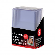 3" x 4" Super Thick 200PT Toploaders (10ct) (UP15286)