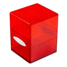 UP - Deck Box - Satin Cube - Glitter Red (UP16009)