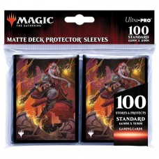 Dominaria United Jaya, Fiery Negotiator Standard Deck Protector Sleeves (100ct) for Magic: The Gathering (UP19486)