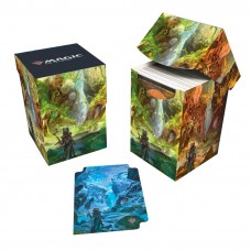 Bloomburrow Season Lands: Swamp (Summer) 100+ Deck Box Black for Magic: The Gathering (UP38528)