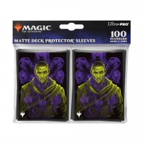 Duskmourn Kaito, Bane of Nightmares (Double Exposure Alt) 100ct Deck Protector Sleeves for MTG (UP38584)