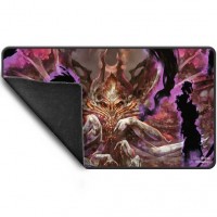 Duskmourn Damnation Black Stitched Standard Gaming Playmat for MTG (UP38626)