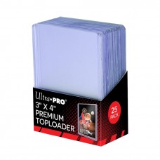 3" x 4" Ultra Clear Premium Toploaders (25ct) (UP81145)
