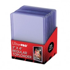 UP - 3" x 4" Clear Regular Toploaders (25ct) for Standard Size Cards (UP81222)